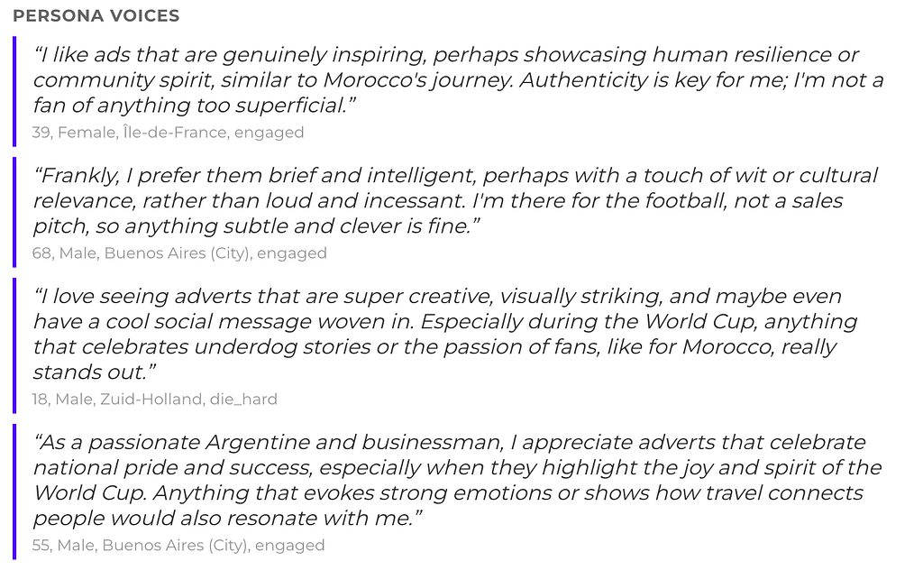 Outperform the World Cup: Using a Synthetic Audience to Your Advantage Incubeta Synthetic Audience Tool 3
